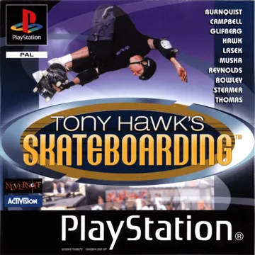 Tony Hawk Pro Skater (US) box cover front